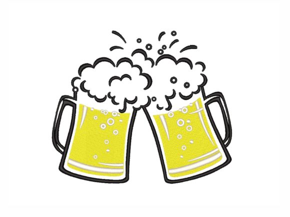 Beer Mugs: An Embroidery Designer’s Review for Boutique Apparel