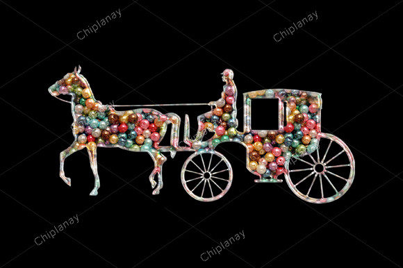 Horse Cart Beads Colorful Embroidery: A Seller's Review