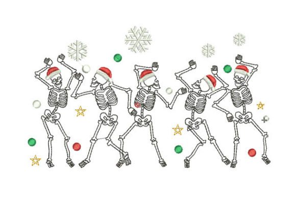 Merry Christmas Dancing Skeletons: A Designer Review