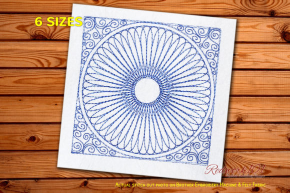 Round Design Redwork Design – A Craft Fair Seller’s Review