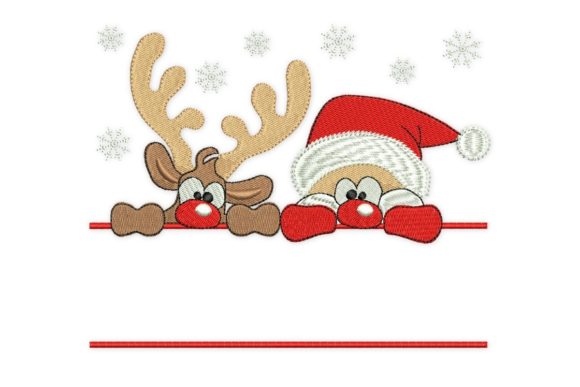 Santa and Deer Frame Monogram: A Designer's Honest Review