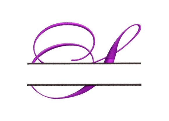 Split Monogram Font Letter S: A Craft Fair Essential
