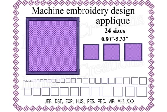 Square Applique Design Review for Etsy Sellers