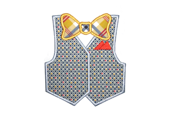 Vest and Bow Tie Applique Review